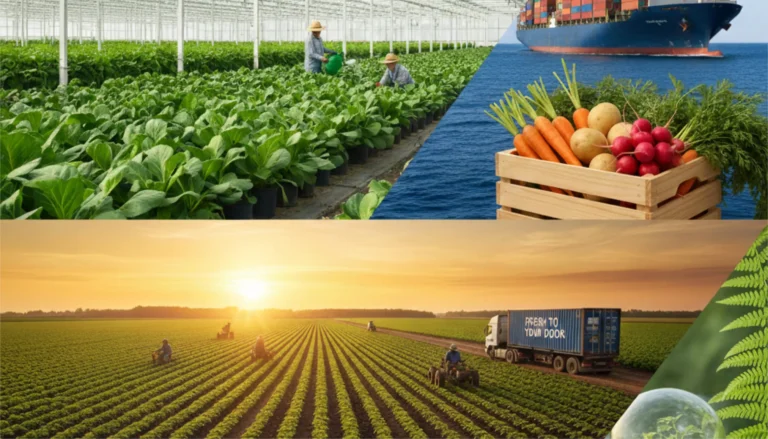 plants and vegetables export